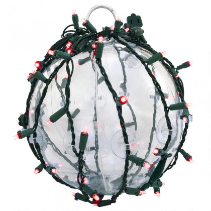 Red LED Inflatable Ornament
